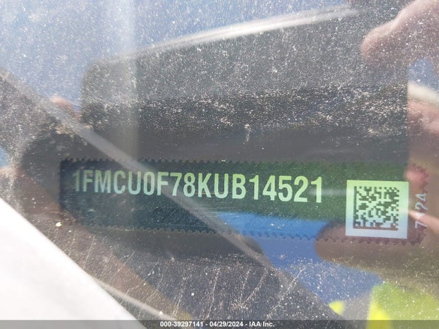 Ford ESCAPE S 2019 1FMCU0F78KUB14521 Image 9