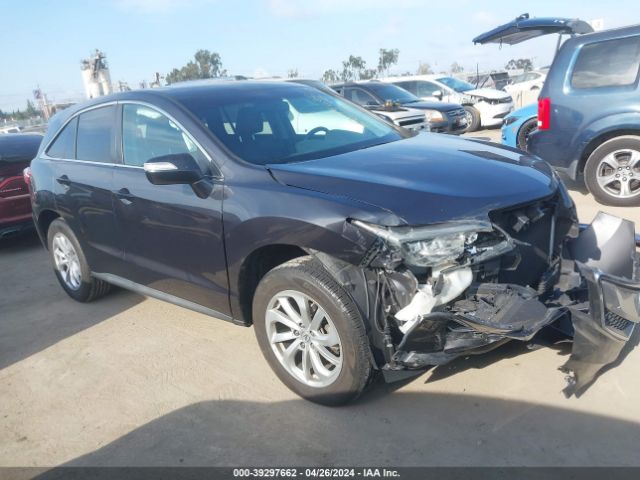 Auction sale of the 2016 Acura Rdx Acurawatch Plus Pkg, vin: 5J8TB3H35GL004028, lot number: 39297662