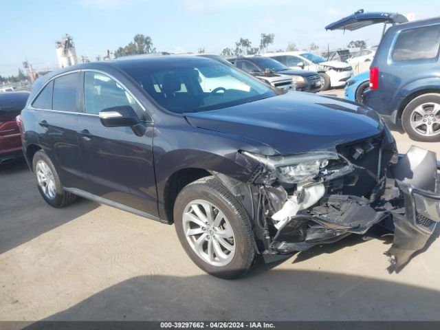 39297662 :رقم المزاد ، 5J8TB3H35GL004028 vin ، 2016 Acura Rdx Acurawatch Plus Pkg مزاد بيع