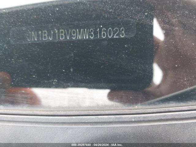 JN1BJ1BV9MW316023 Nissan Rogue Sport Sv Fwd Xtronic Cvt