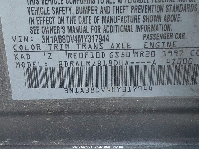 Nissan Sentra Sr Xtronic Cvt 2021 3N1AB8DV4MY317944 Image 9