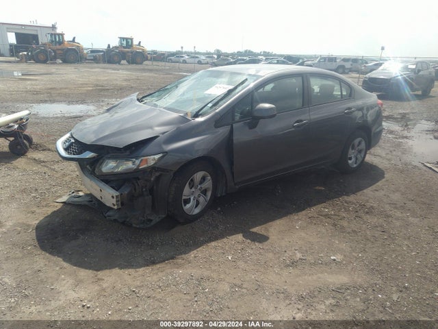 Honda Civic Lx 2014 19XFB2F55EE075391 Image 2