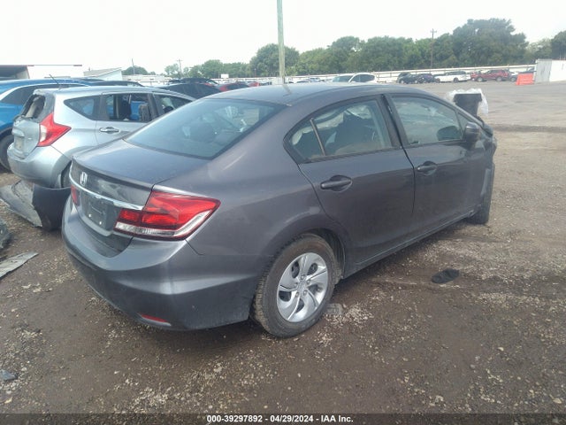 Honda Civic Lx 2014 19XFB2F55EE075391 Image 4