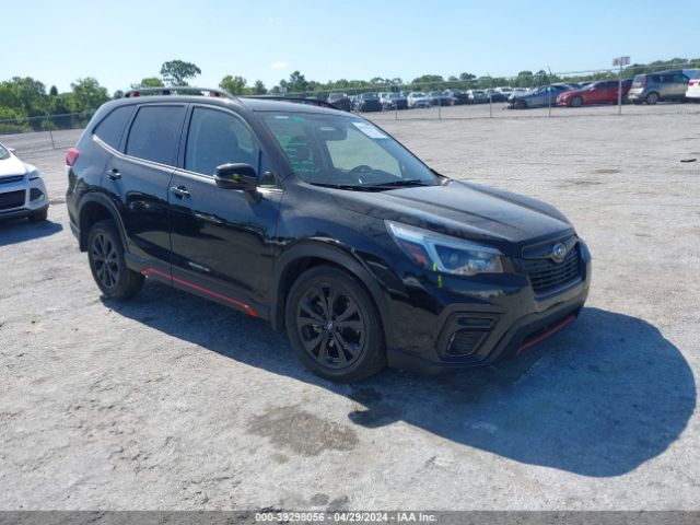 Продаж на аукціоні авто 2021 Subaru Forester Sport, vin: JF2SKARC2MH524460, номер лоту: 39298056