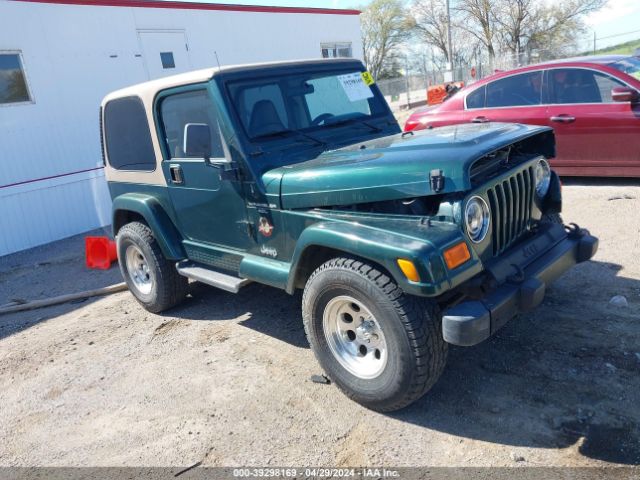 Auction sale of the 2000 Jeep Wrangler Sahara, vin: 1J4FA59S4YP712288, lot number: 39298169