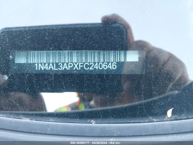 Nissan Altima 2.5 Sv 2015 1N4AL3APXFC240646 Image 12