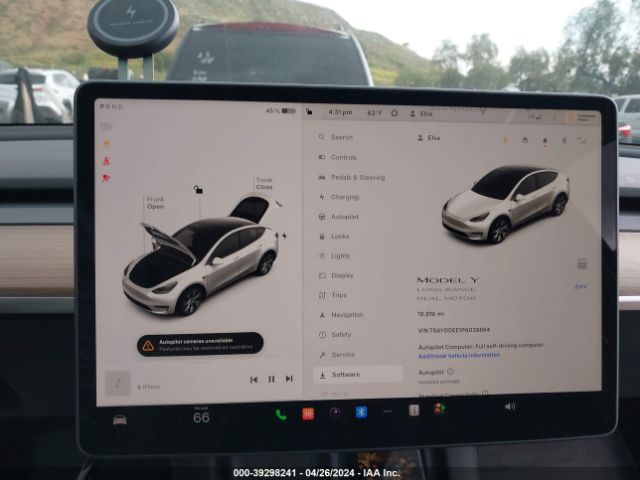 7SAYGDEE1PA039864 Tesla Model Y Awd/long Range Dual Motor All-wheel Drive