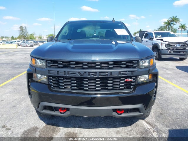Chevrolet Silverado 1500 4wd  Short Bed Custom Trail Boss 2021 1GCPYCEF2MZ220179 Image 12