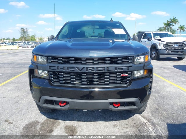 Chevrolet Silverado 1500 4wd  Short Bed Custom Trail Boss 2021 1GCPYCEF2MZ220179 Image 6