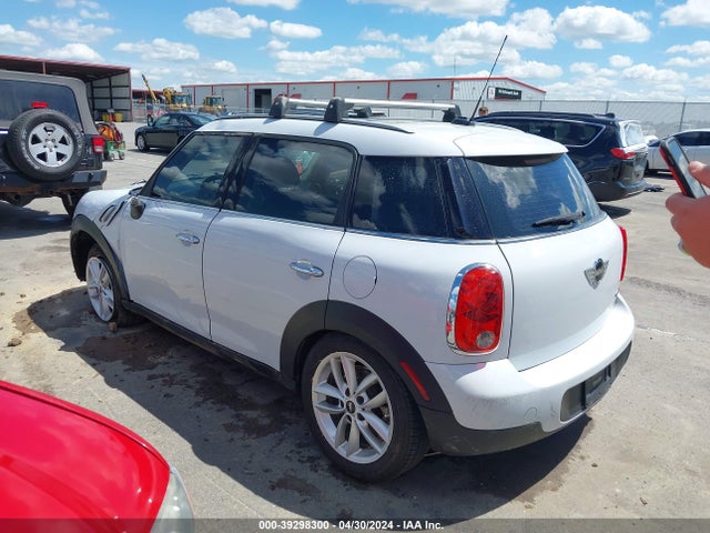 2012 MINI COOPER COUNTRYMAN WMWZB3C55CWM30339 Photo 2