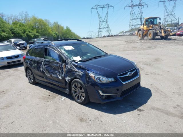 Auction sale of the 2016 Subaru Impreza 2.0i Sport Limited, vin: JF1GPAY60GH259937, lot number: 39298321