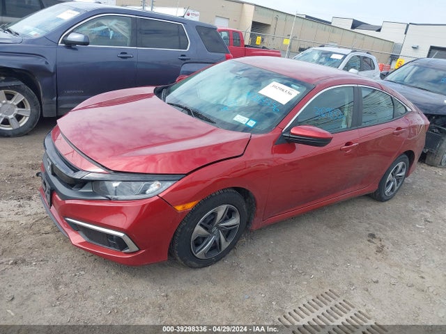 Honda Civic Lx 2020 2HGFC2F64LH588141 Image 2