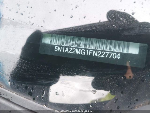 5N1AZ2MG1FN227704 Nissan MURANO SV