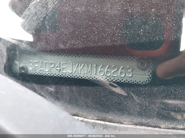 Ford FIESTA SE 2019 3FADP4EJXKM166263 Image 9