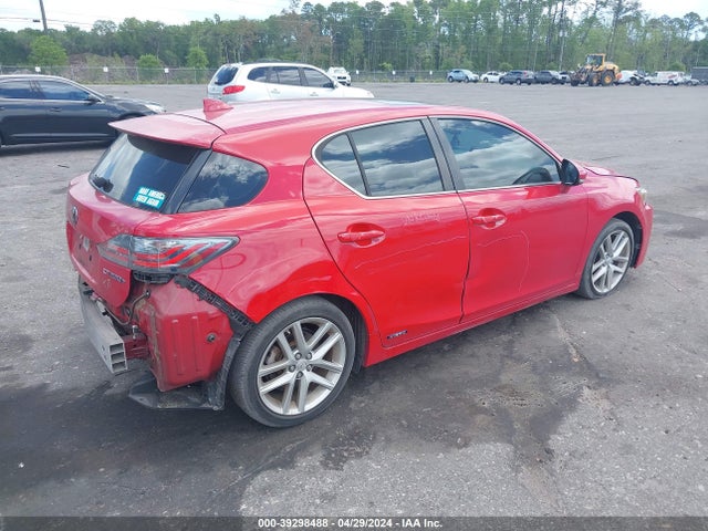 JTHKD5BH2F2223519 Lexus CT 200H