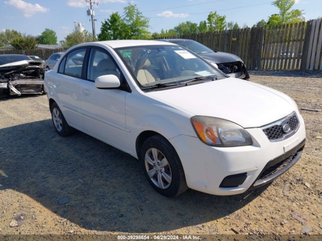 Auction sale of the 2010 Kia Rio Lx, vin: KNADH4A34A6678112, lot number: 39298654