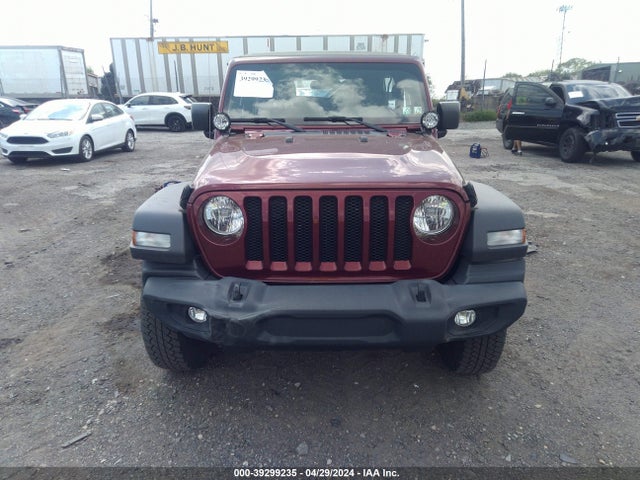 1C4GJXAG0MW726167 Jeep Wrangler Sport S 4x4