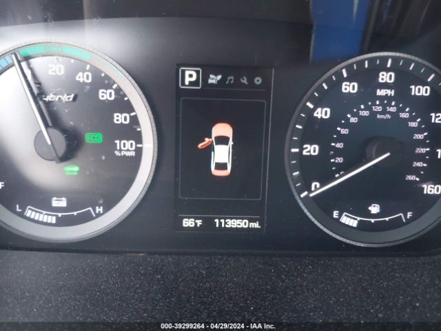 KMHE24L17GA012285 Hyundai Sonata Hybrid Se