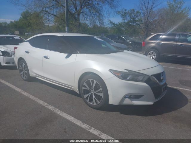 2016 Nissan Maxima 3.5 S მანქანა იყიდება აუქციონზე, vin: 1N4AA6AP0GC442629, აუქციონის ნომერი: 39299327