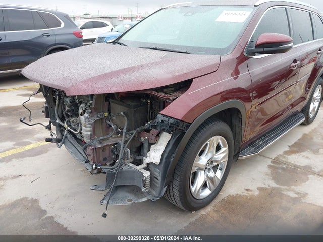Toyota Highlander Limited 2018 5TDYZRFH1JS236200 Image 18