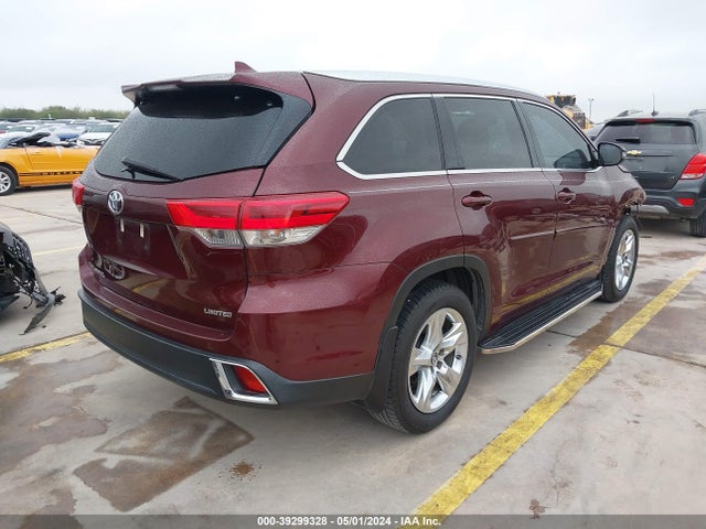 Toyota Highlander Limited 2018 5TDYZRFH1JS236200 Image 4