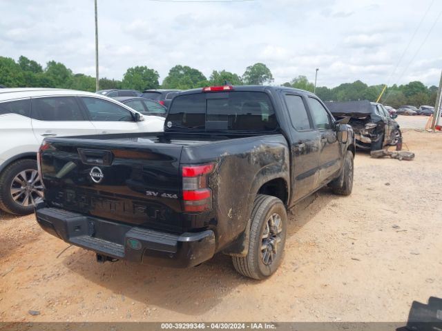 1N6ED1EK9PN626165 Nissan Frontier Sv 4x4