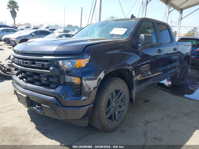 Chevrolet Silverado 1500 2wd  Short Bed Custom 2023 3GCPABEK5PG116155 Image 2