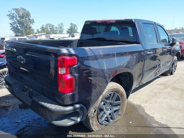 Chevrolet Silverado 1500 2wd  Short Bed Custom 2023 3GCPABEK5PG116155 Image 4