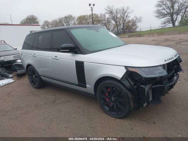 Aukcja sprzedaży 2019 Land Rover Range Rover 3.0l V6 Supercharged Hse, vin: SALGS2SV2KA558600, numer aukcji: 39299476