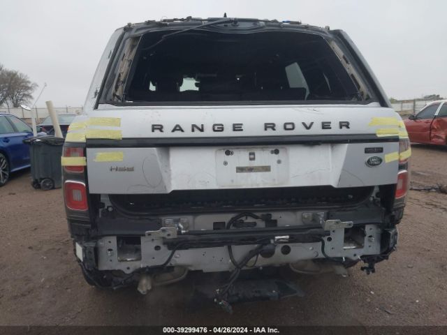 SALGS2SV2KA558600 Land Rover Range Rover 3.0l V6 Supercharged Hse