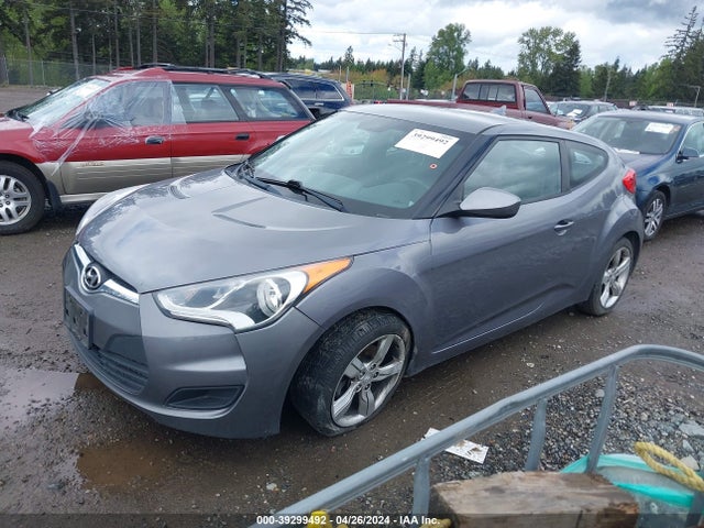 Hyundai Veloster Base W/black 2014 KMHTC6AD8EU214822 Image 2