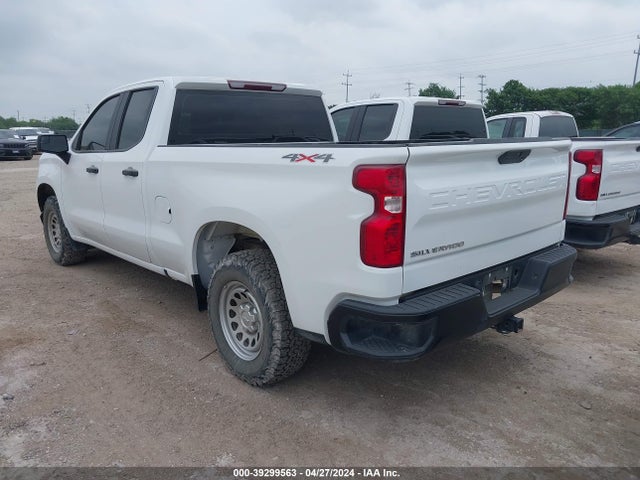 Chevrolet Silverado 1500 4wd Double Cab Standard Bed Wt 2020 1GCRYAEF0LZ215879 Image 3