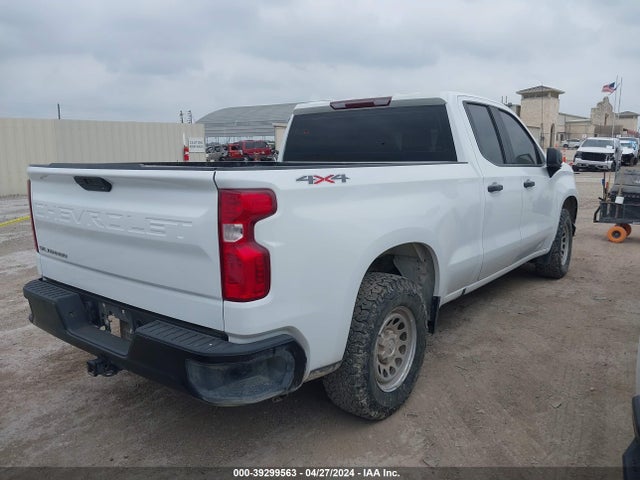 Chevrolet Silverado 1500 4wd Double Cab Standard Bed Wt 2020 1GCRYAEF0LZ215879 Image 4