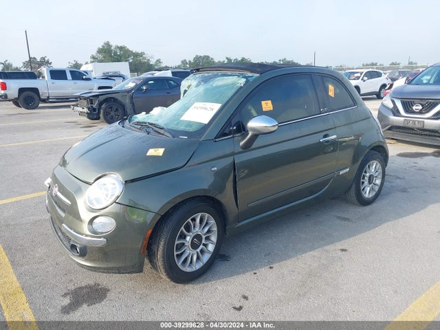 2012 FIAT 500C 3C3CFFER6CT109242 Photo 1
