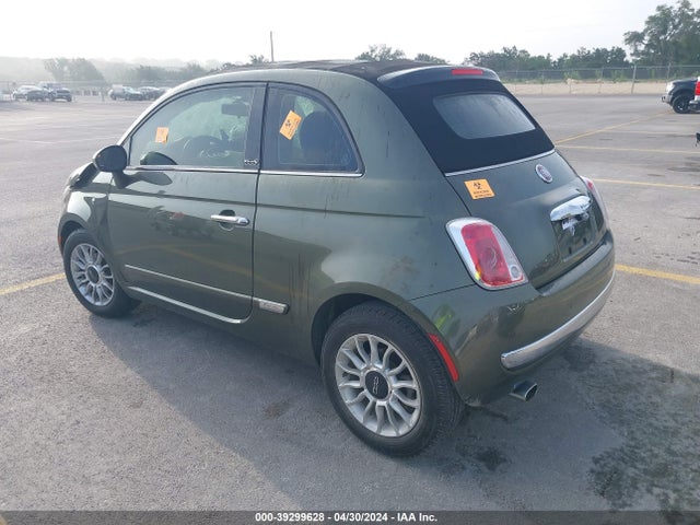 2012 FIAT 500C 3C3CFFER6CT109242 Photo 2