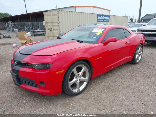 Chevrolet Camaro 2lt 2015 2G1FF1E37F9184782 Image 2