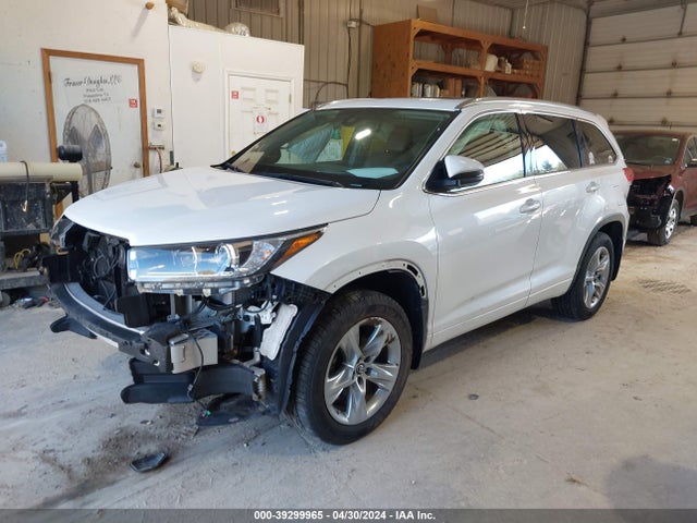 Toyota Highlander Limited 2017 5TDDZRFH9HS411267 Image 2