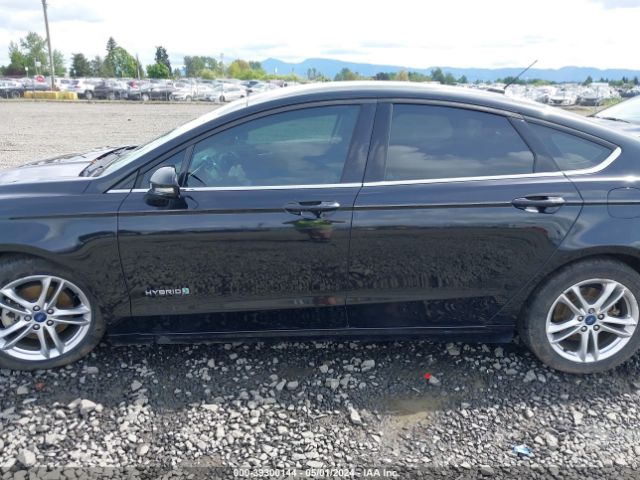 3FA6P0LU8GR315780 Ford Fusion Hybrid Se