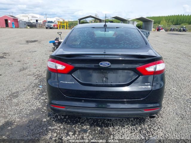 3FA6P0LU8GR315780 Ford Fusion Hybrid Se