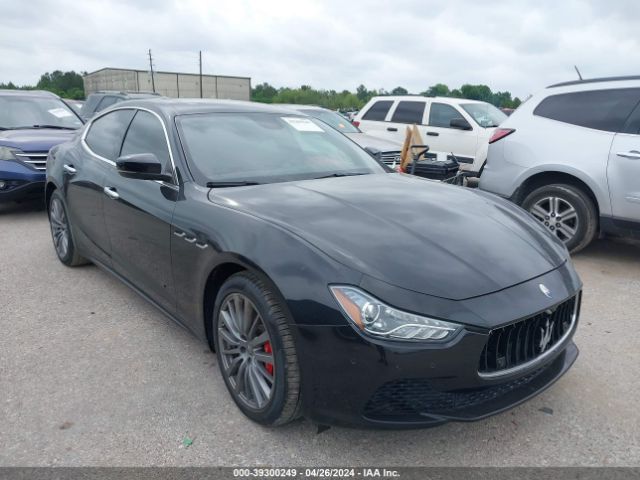 Продажа на аукционе авто 2017 Maserati Ghibli, vin: ZAM57XSA2H1215493, номер лота: 39300249