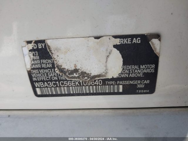 WBA3C1C56EK109640 BMW 328I
