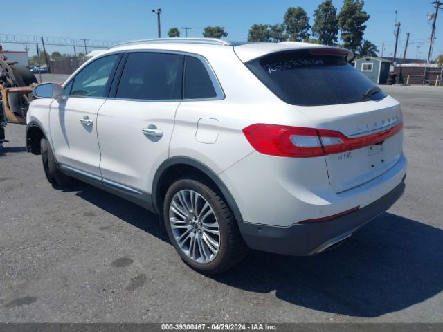 2LMPJ6LRXHBL50027 Lincoln Mkx Reserve