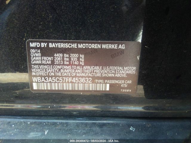 WBA3A5C57FF453632 BMW 328I