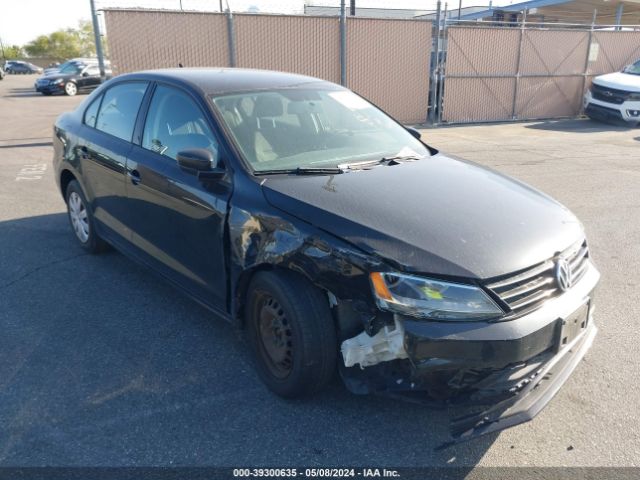 2016 Volkswagen Jetta 1.4t S მანქანა იყიდება აუქციონზე, vin: 3VW267AJ0GM376242, აუქციონის ნომერი: 39300635