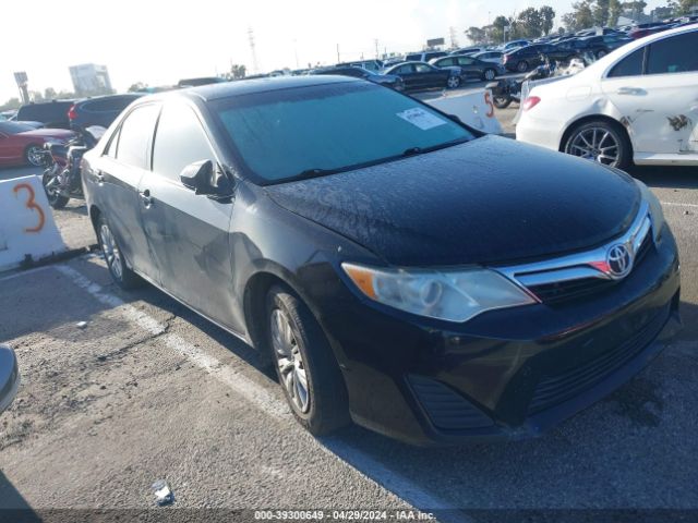Auction sale of the 2012 Toyota Camry Le, vin: 4T1BF1FK1CU122364, lot number: 39300649
