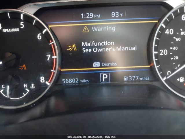 1N4BL4DV9MN331672 Nissan Altima Sv Fwd