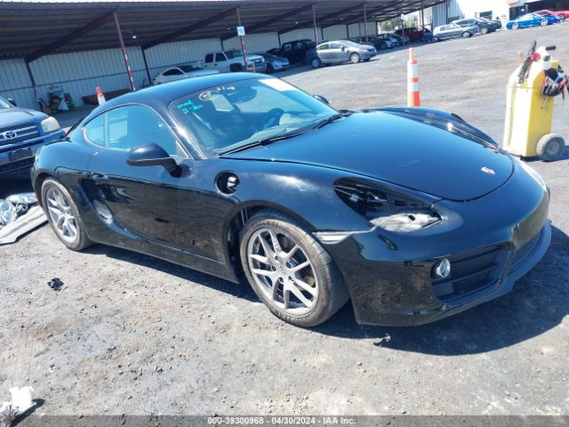 Продажа на аукционе авто 2015 Porsche Cayman, vin: WP0AA2A86FK163539, номер лота: 39300968