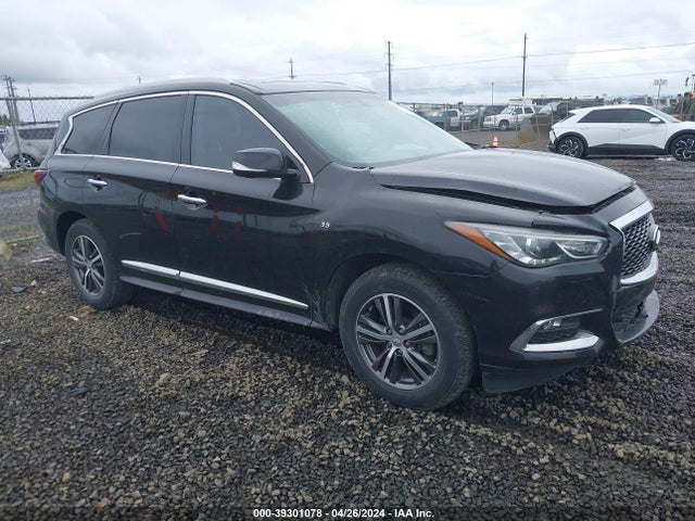 2017 Infiniti Qx60 მანქანა იყიდება აუქციონზე, vin: 5N1DL0MNXHC544316, აუქციონის ნომერი: 39301078