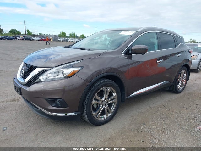 Nissan Murano Platinum 2016 5N1AZ2MH9GN160182 Image 2