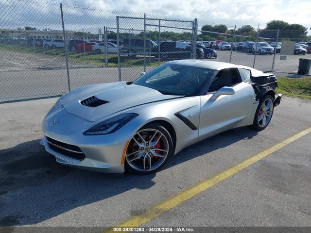 Chevrolet CORVETTE STINGRAY 2019 1G1YB2D72K5121434 Image 2